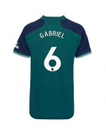 Arsenal Gabriel Magalhaes #6 Kolmaspaita Naisten 2023-24 Lyhythihainen
